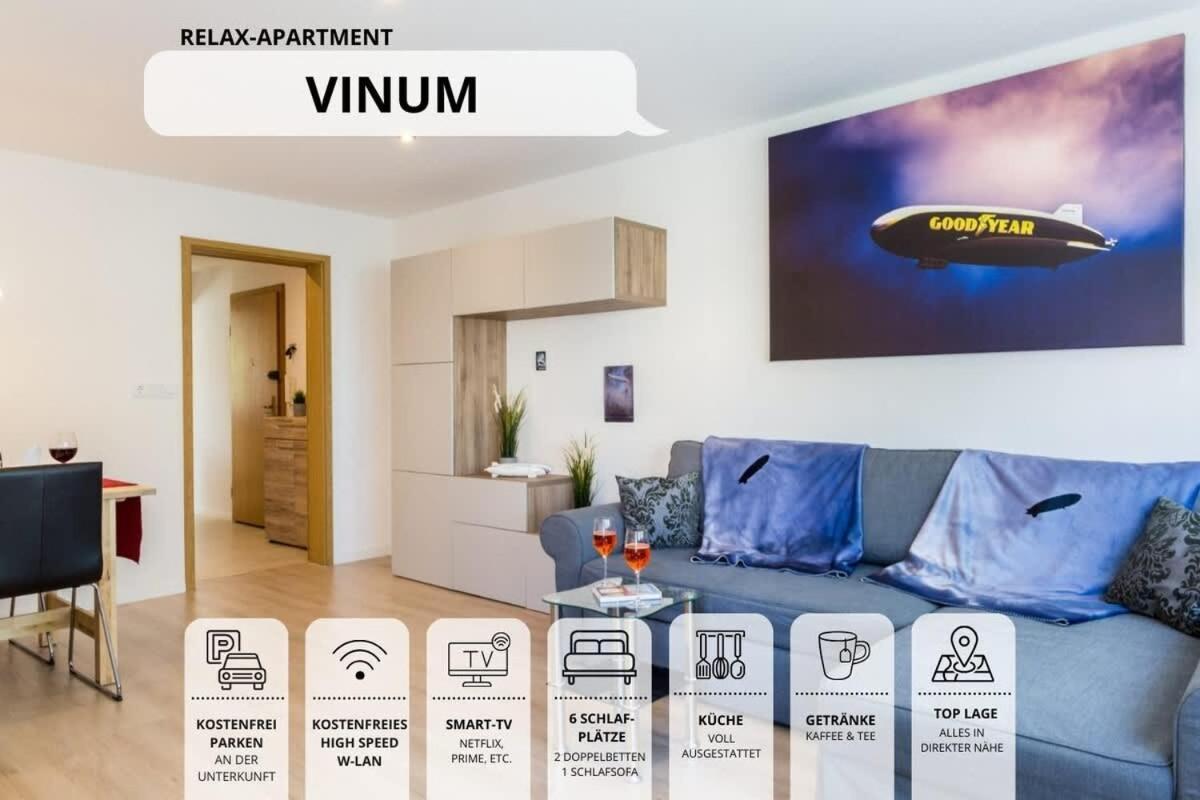 Ferienwohnung Eden Apartment'S Vinum FDH Esterno foto